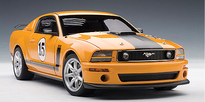 AutoArt 1/18 Parnelli Jones Saleen Mustang no15 Orange